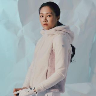 デサント(DESCENTE)のDESCENTE ゴルフ デサント 韓国 フリース ダウンジャケット(ウエア)