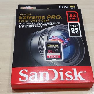 サンディスク(SanDisk)の新品 SDカード サンディスク SanDisk Extreme Pro 32G(PC周辺機器)