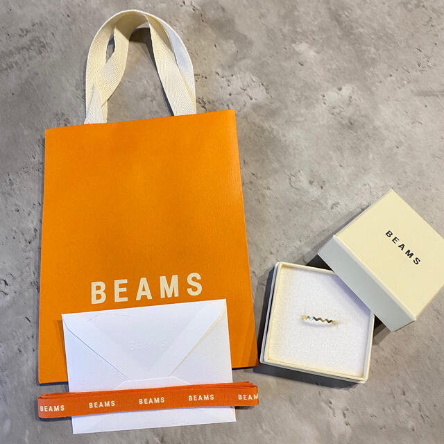 BEAMS(ビームス)のsale BEAMS 新品未使用 フリーウェーブリング レディースのアクセサリー(リング(指輪))の商品写真