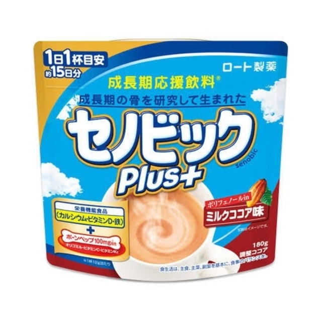 ロート製薬(ロートセイヤク)のセノビックプラス　ミルクココア味　4袋 食品/飲料/酒の飲料(その他)の商品写真