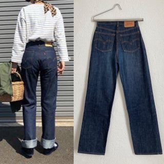 リーバイス(Levi's)のLevi's 強ハイウエスト w519 リーバイス デニム ジーンズ 濃紺 (デニム/ジーンズ)