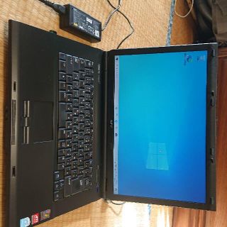 エヌイーシー(NEC)のNEC ノートPC ACアダプタ付  Windows10 クリーンインストール(ノートPC)