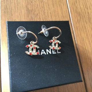 ヴィンテージシャネルCHANELマルチカラーピアス美品 | www.ibnuumar.sch.id