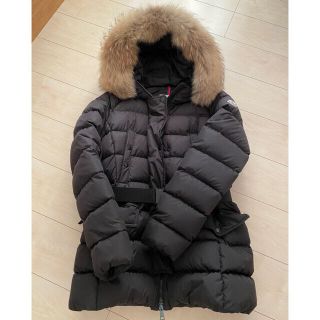 モンクレール(MONCLER)の正規品　モンクレール　CLION ブラック　　　　　　　　サイズ4(ダウンジャケット)