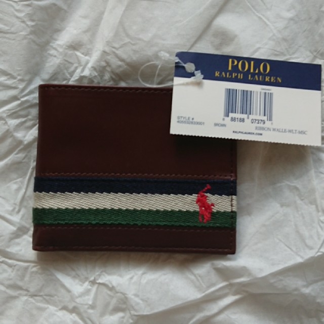 【新品】ポロ・ラルフローレン 二つ折り財布
