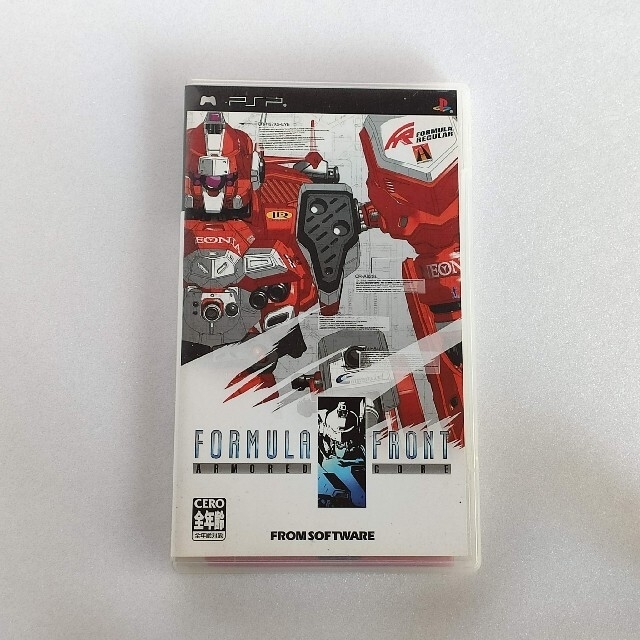 アーマード・コア フォーミュラフロント PSP エンタメ/ホビーのゲームソフト/ゲーム機本体(携帯用ゲームソフト)の商品写真