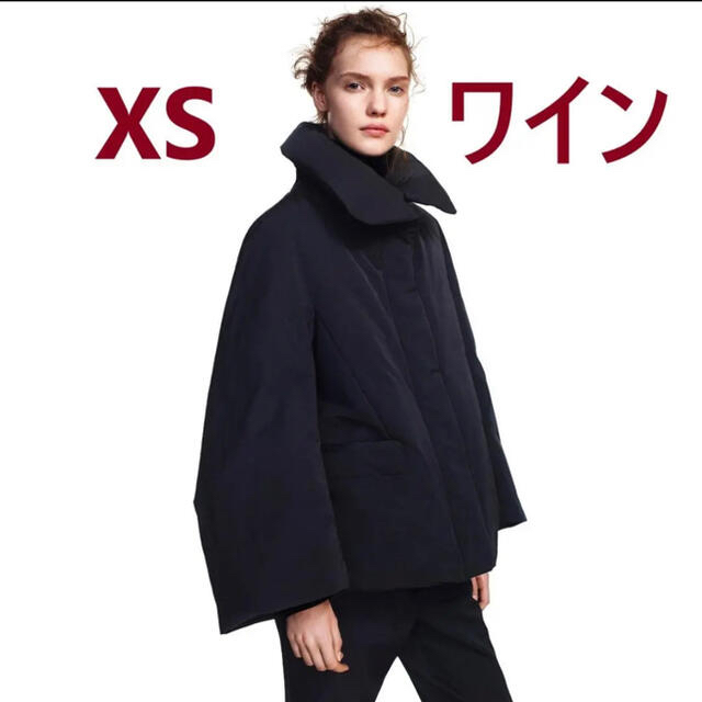 UNIQLO ユニクロ +J  ハイブリッドダウンジャケット  ワイン