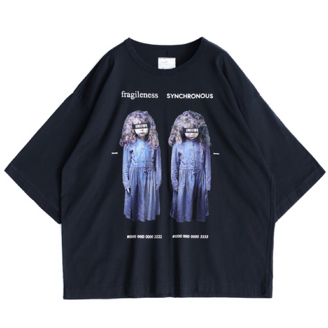 SHAREEF(シャリーフ)のSHAREEF シャリーフ "TWINS" BIG-T 双子 メンズのトップス(Tシャツ/カットソー(半袖/袖なし))の商品写真