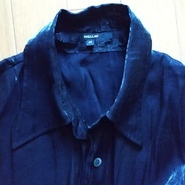 SHELLAC(シェラック)のSHELLAC　ブラックシャツ46 メンズのトップス(シャツ)の商品写真