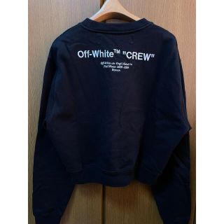 オフホワイト(OFF-WHITE)の最終値下げ！off-white オフホワイト　スウェット　M size(トレーナー/スウェット)