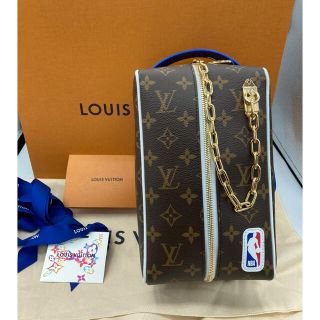 ルイヴィトン(LOUIS VUITTON)の【新品】ルイヴィトン×NBA   M45588 クロークルーム・ドロップキット(メッセンジャーバッグ)