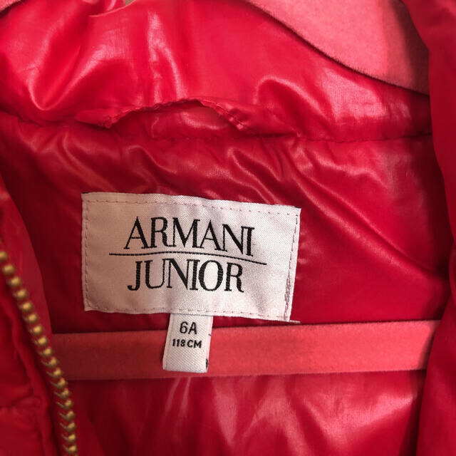 ARMANI JUNIOR(アルマーニ ジュニア)のARMANI JUNIOR ダウン　6A120 キッズ/ベビー/マタニティのキッズ服女の子用(90cm~)(ジャケット/上着)の商品写真