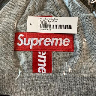 シュプリーム(Supreme)のSupreme New Era Cross Box Logo Beanie(ニット帽/ビーニー)