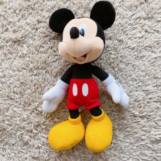 ディズニー(Disney)のミッキー　ぬいぐるみ(キャラクターグッズ)