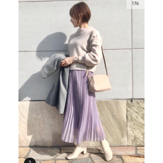 GU - ☆今期新品 新作 GU ジーユー 美シルエット オーガンジープリーツ