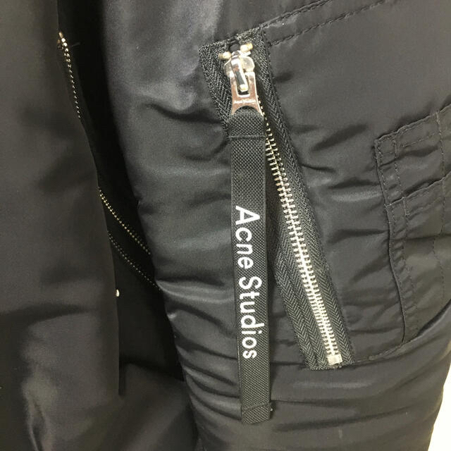 選べる配送時期 acne studios アクネストゥディオス ma-1 44 黒