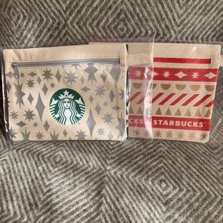 スターバックスコーヒー(Starbucks Coffee)のスターバックスコーヒー　キャンバスポーチ(ノベルティグッズ)