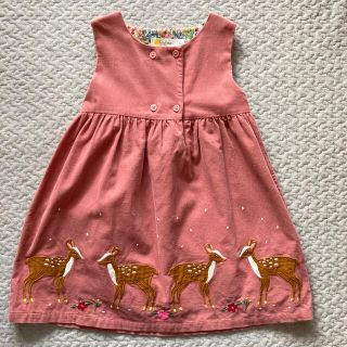 ボーデン(Boden)のboden  コーデュロイ ワンピース 98cm(ワンピース)