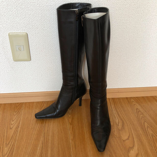ギンザカネマツ(GINZA Kanematsu)の週末限定セール⭐️GINZA Kanematsu ロングブーツ 美品　ブラック(ブーツ)