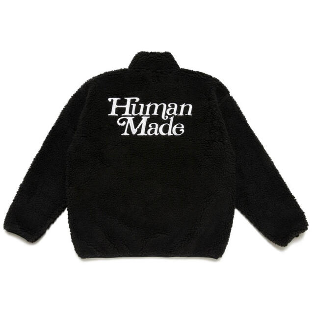 GDC(ジーディーシー)のHuman made girls don’t cry fleece JKT XL メンズのジャケット/アウター(ブルゾン)の商品写真