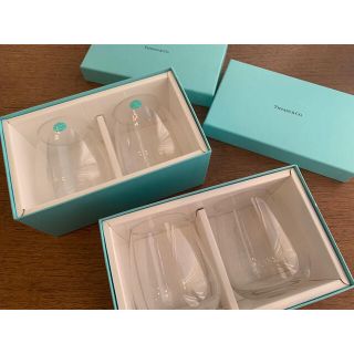 ティファニー(Tiffany & Co.)の【新品未使用】ティファニー　タンブラー　４つ(タンブラー)