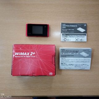 エヌイーシー(NEC)のWIMAX2＋　ＷＸ−０５ ソニックレッド(その他)