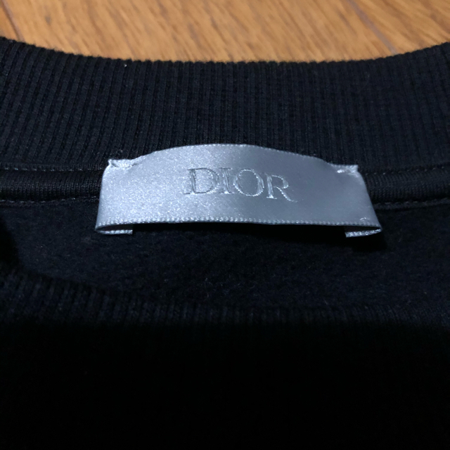 DIOR HOMME - ディオール☆Diorロゴ フラワースウェットトレーナーの