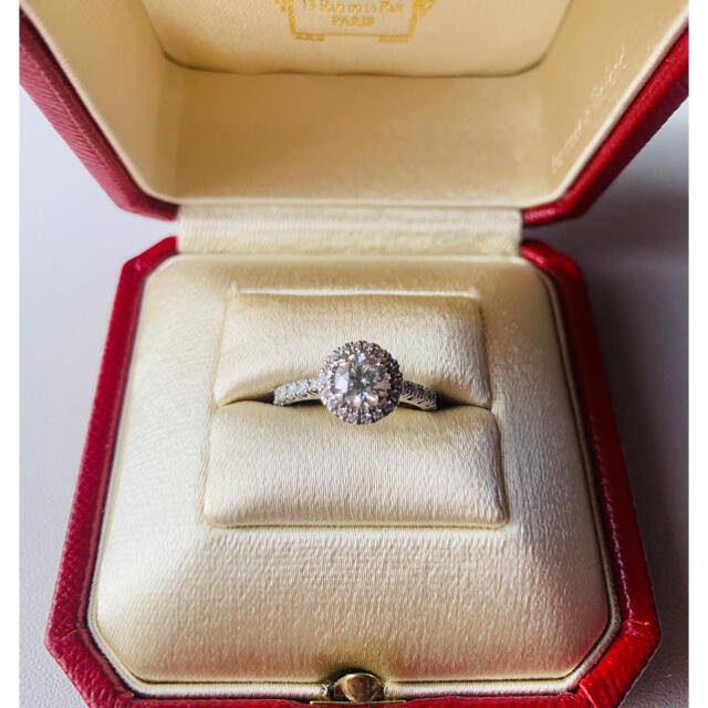 カルティエ Cartier デスティネ リング ダイヤモンド 0.52ct