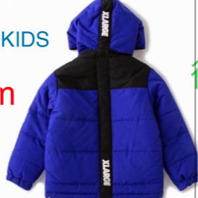 XLARGE(エクストララージ)の専用Xlargekids  120 ダウンジャケット キッズ/ベビー/マタニティのキッズ服男の子用(90cm~)(ジャケット/上着)の商品写真