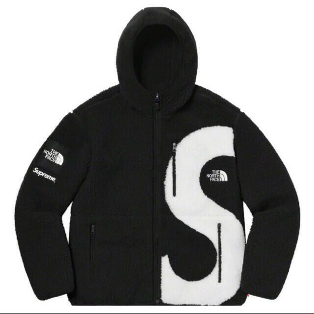 Supreme - Supreme TNF S Logo Hooded Fleece JKT 黒/L
