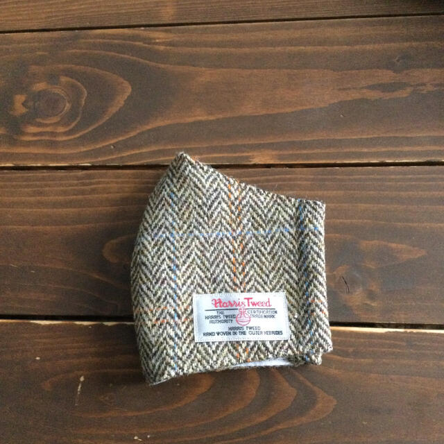 Harris Tweed(ハリスツイード)のリリさま専用　ハリスツィード　インナーマスク ハンドメイドのファッション小物(その他)の商品写真