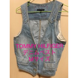 トミーヒルフィガー(TOMMY HILFIGER)の★値下げ中★【良品】TOMMY HILFIGER デニムベスト(シャツ/ブラウス(半袖/袖なし))