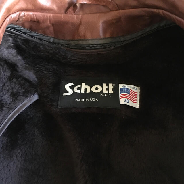 【Schott】牛革レザージャケット