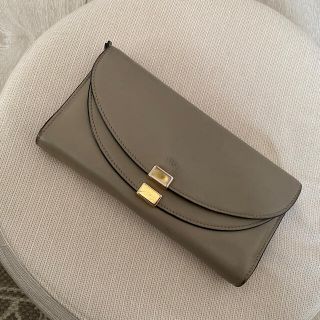 クロエ(Chloe)のChloe 長財布　グレージュ(長財布)