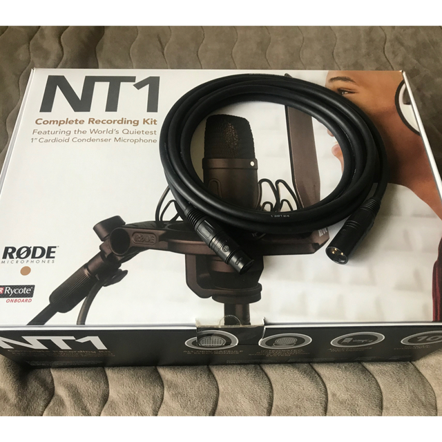 RODE/NT1 Kitコンデンサーマイクとマイク用MONSTER CABLE 楽器のレコーディング/PA機器(マイク)の商品写真