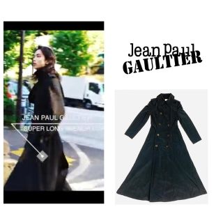 JEAN PAUL GARTIER  LONG STANDCOLLAR COAT