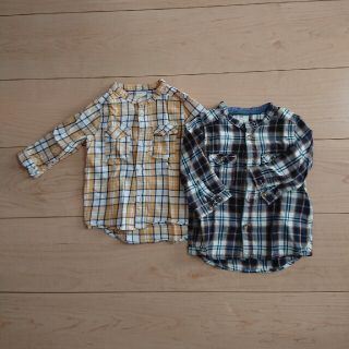 エイチアンドエム(H&M)のチェックのシャツ(ブラウス)