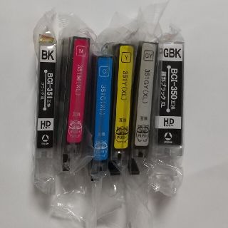 キャノン　互換インク　BCI-350・BCI-351シリーズ(PC周辺機器)