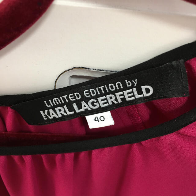 Karl Lagerfeld(カールラガーフェルド)のKARL LAGERFELD  トップス ブラウス 服 再値下げ レディースのトップス(シャツ/ブラウス(長袖/七分))の商品写真