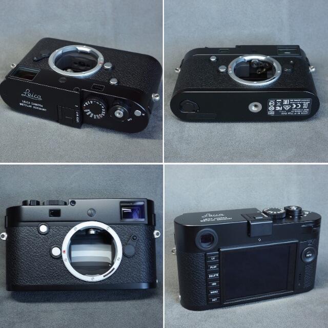 LEICA(ライカ)のLEICA ライカ M-P typ240 ブラックペイント スマホ/家電/カメラのカメラ(ミラーレス一眼)の商品写真