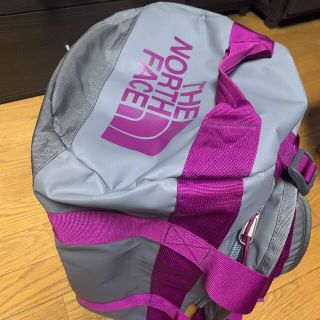 ノースフェイス(THE NORTH FACE) ダッフルバッグ(パープル/紫色系)の