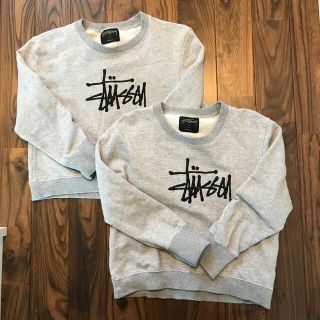 ステューシー(STUSSY)のSTUSSY  スウェット  S 100センチ　トレーナー　セット(ジャケット/上着)