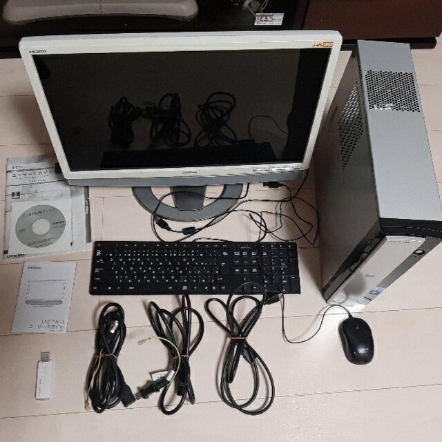 ONKYO デスクトップパソコン DS713（21型液晶モニタ付き）