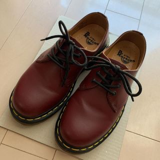 ドクターマーチン(Dr.Martens)のDr.Martens ドクターマーチン 3ホール チェリーレッド 24cm(ローファー/革靴)