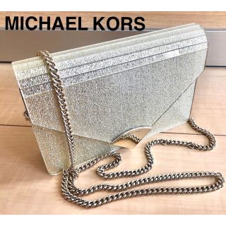 マイケルコース(Michael Kors)のみか様専用美品♡マイケルコース Barbara チェーン ショルダー(クラッチバッグ)