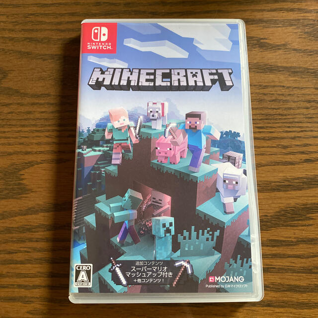 Nintendo Switch(ニンテンドースイッチ)のMinecraft Switch マインクラフト　マイクラ　ソフト　スウィッチ エンタメ/ホビーのゲームソフト/ゲーム機本体(家庭用ゲームソフト)の商品写真