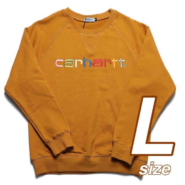 カーハート carhartt Lサイズスウェット トレーナー 刺繍ロゴ 615