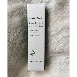 イニスフリー(Innisfree)のイニスフリー　グリーンティーシードアイ&フェイスボール(アイケア/アイクリーム)