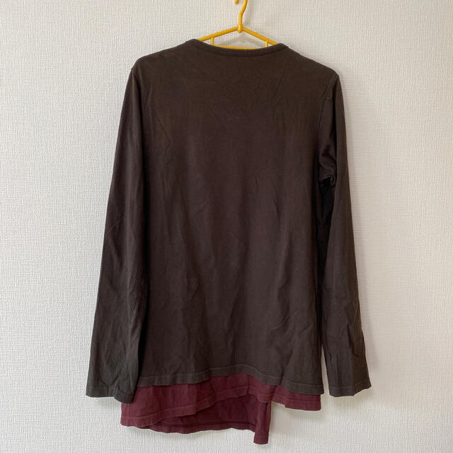 Yohji Yamamoto(ヨウジヤマモト)のgroundY ヨウジヤマモト　長袖シャツ　サイズ1 メンズのトップス(Tシャツ/カットソー(七分/長袖))の商品写真