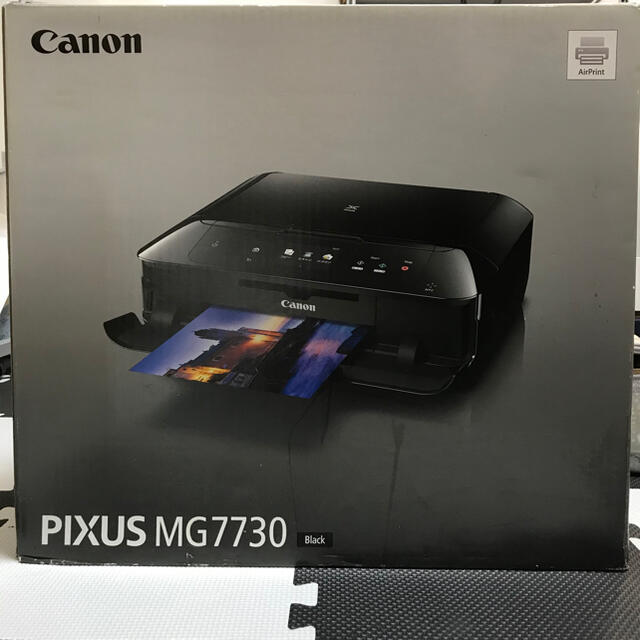 Canon A4対応インクジェットプリンターPIXUS MG7730 ブラック 特価商品